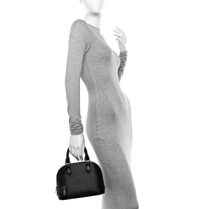 Louis Vuitton Epi Alma BB Black 2 of 12