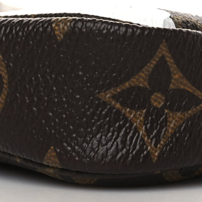 Louis Vuitton Monogram 2019 Christmas Animation Mini Courchevel Pochette Accessories Fuchsia 10 of 10