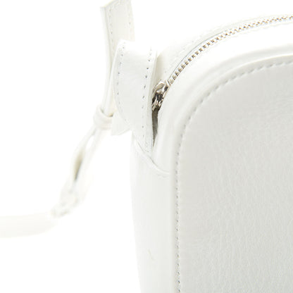 Balenciaga Calfskin Logo S Everyday Camera Bag White 12 of 13