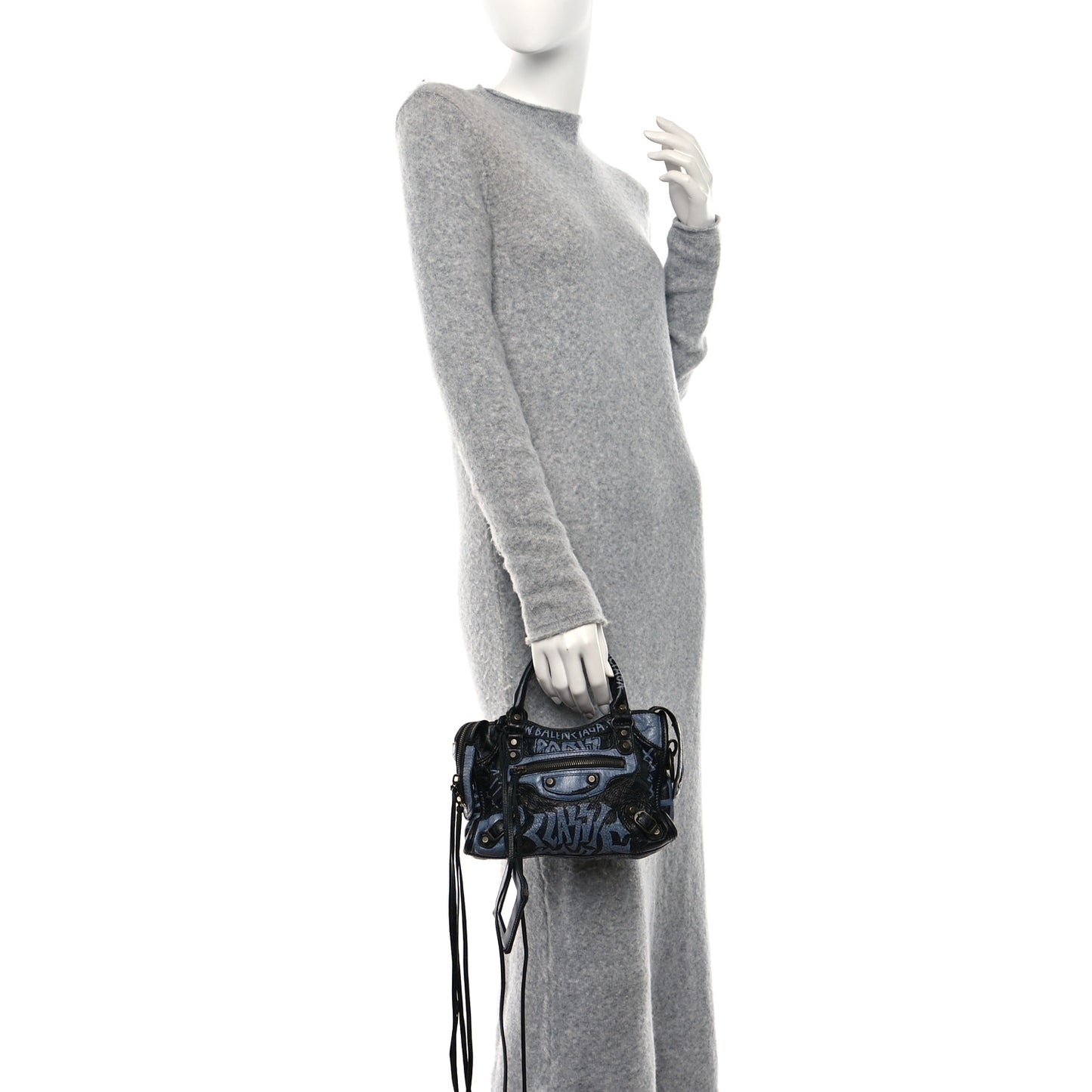 Agneau Arena Graffiti All Over Classic Hardware Mini City Black