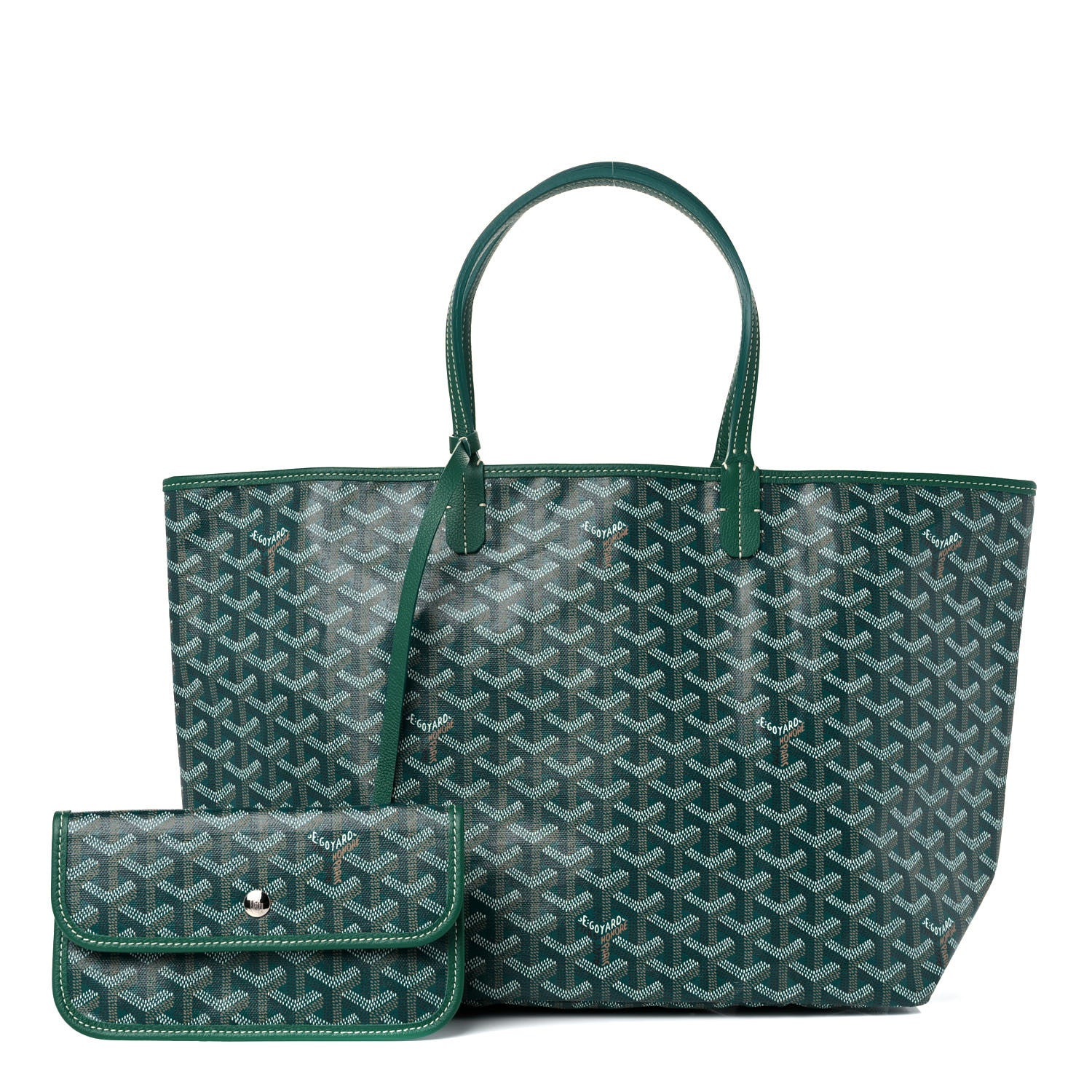 Goyard Goyardine Saint Louis PM Green 1 of 8