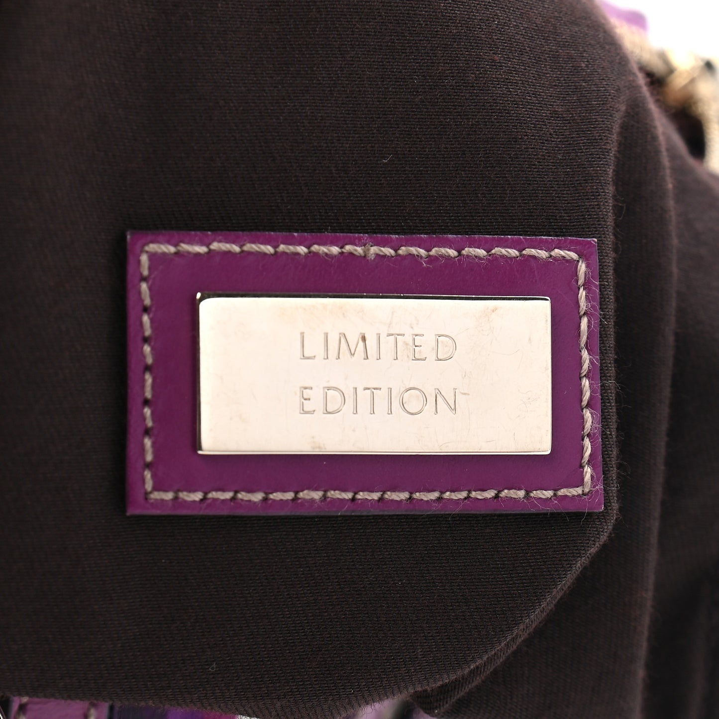 GG Plus Monogram Web Small Joy Boston Purple