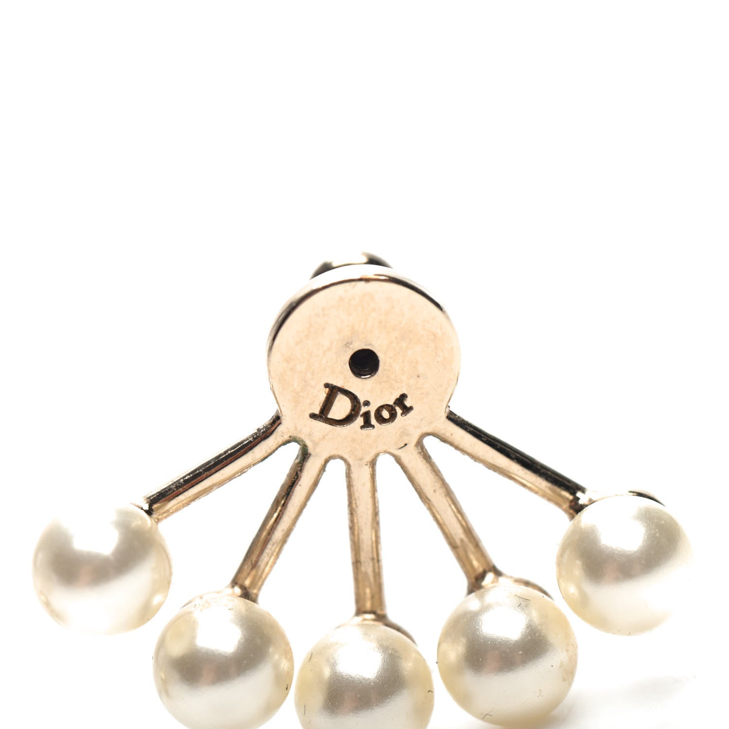 Christian Dior Pearl La Peite Tribale Earrings 4 of 4