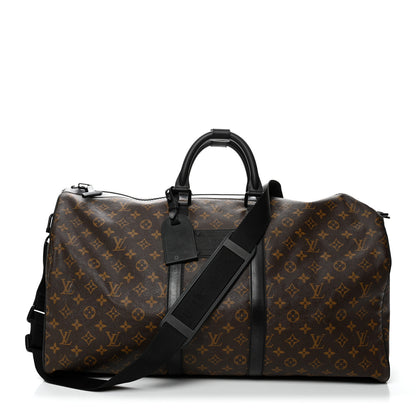 Louis Vuitton Monogram Waterproof Keepall Bandouliere 55 1 of 11