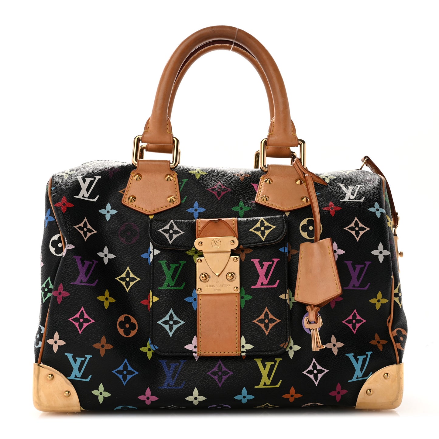 Monogram Multicolor Speedy 30 Black