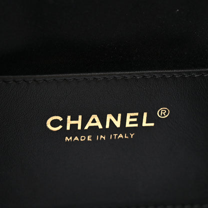 Chanel Caviar Quilted Mini Chanel 25 Handbag Black 6 of 11