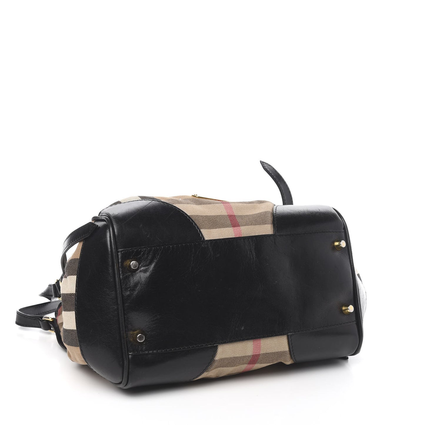 House Check Small Canterbury Tote Black