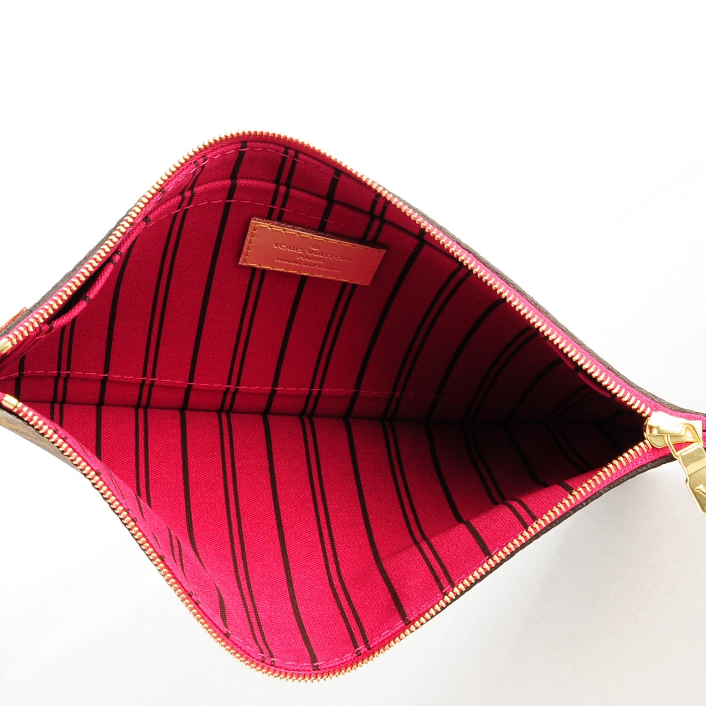 Monogram Neverfull MM GM Pochette Pivoine