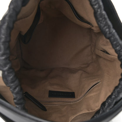 Burberry Grainy Calfskin Medium Susanna Hobo Black 7 of 13