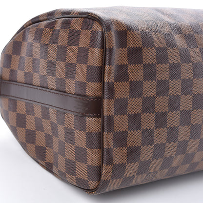 Louis Vuitton Damier Ebene Speedy Bandouliere 30 9 of 10