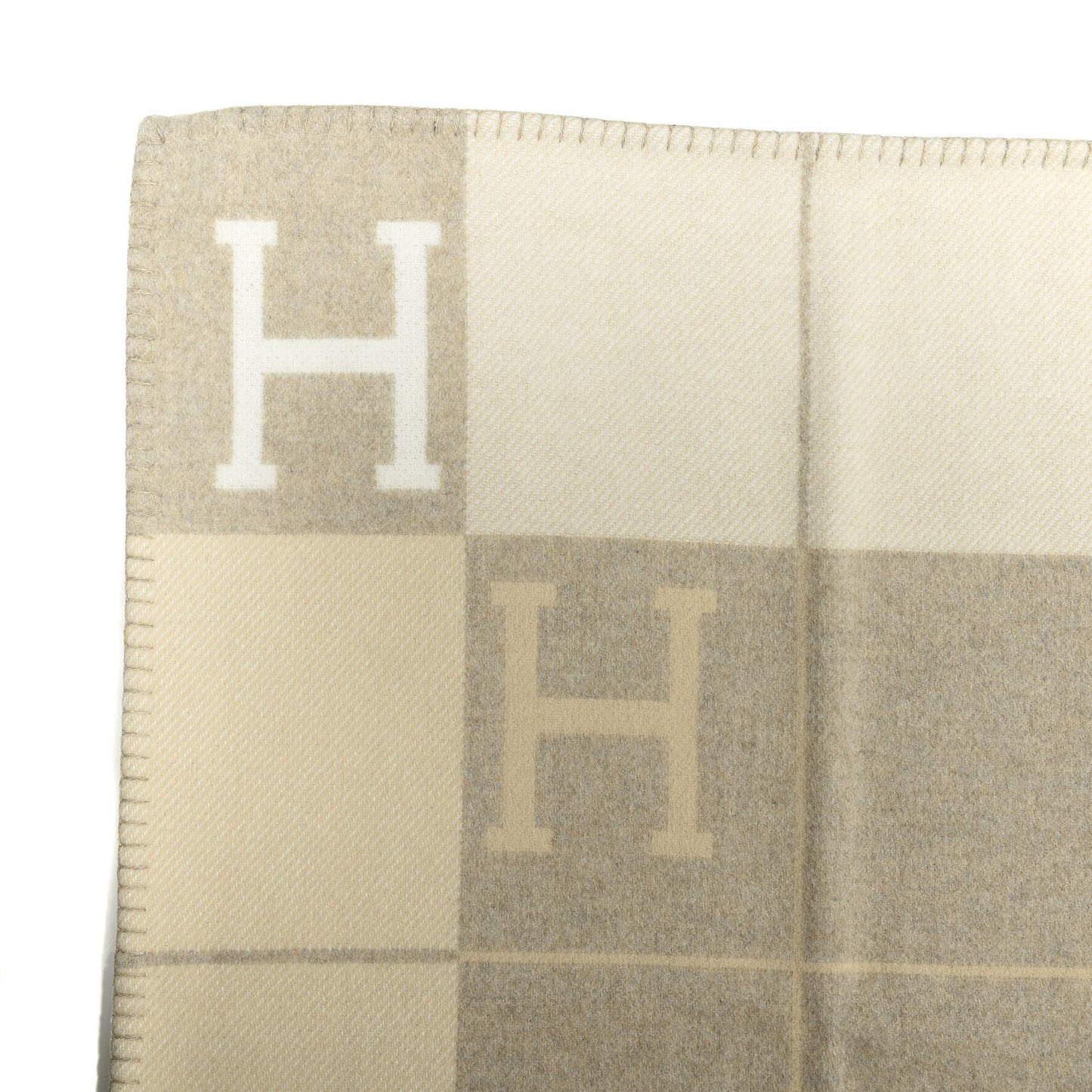 Wool Cashmere Avalon III Blanket Coco Camomille