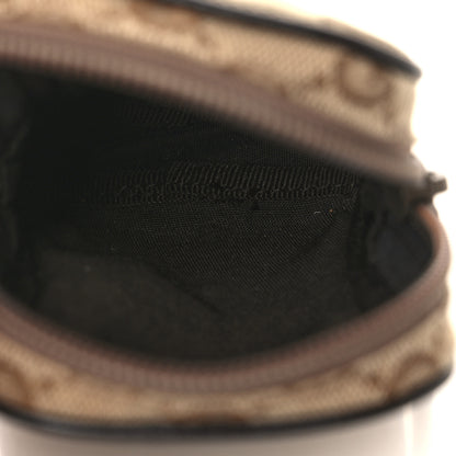 Gucci Monogram Mini Zip Pouch Beige 5 of 7