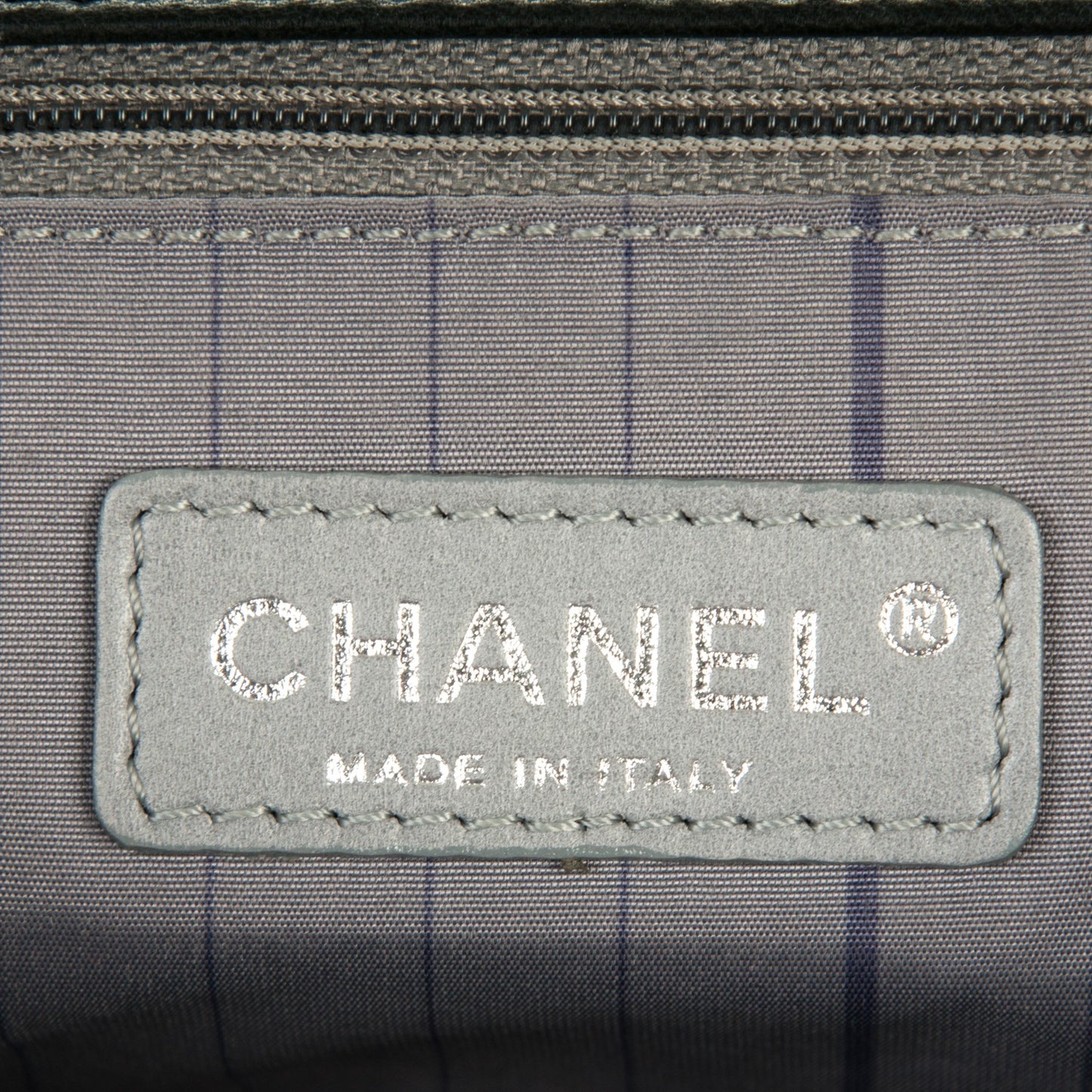 Lambskin Studded CC East West Flap Black