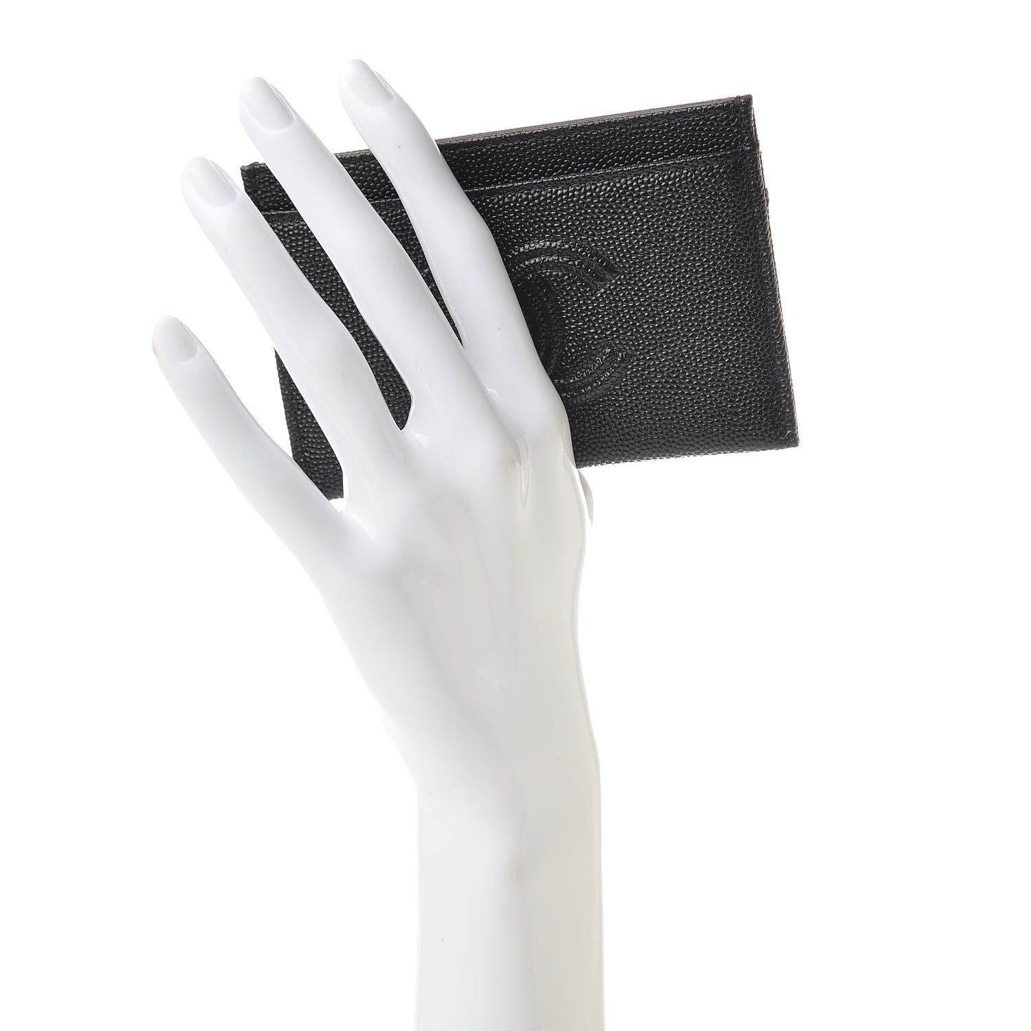 Chanel Caviar CC Card Holder Black 2 of 9