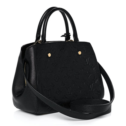 Louis Vuitton Empreinte Montaigne BB Black 3 of 11