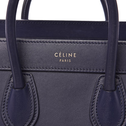 Celine Smooth Calfskin Nano Luggage Ink 7 of 13