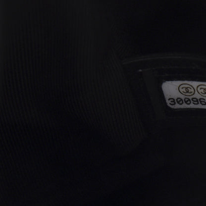 Chanel Tweed Quilted Medium 19 Flap Black Ecru White 9 of 11