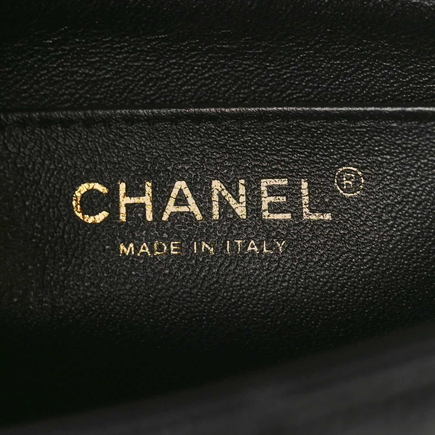 Caviar Quilted Mini Rectangular Flap Black