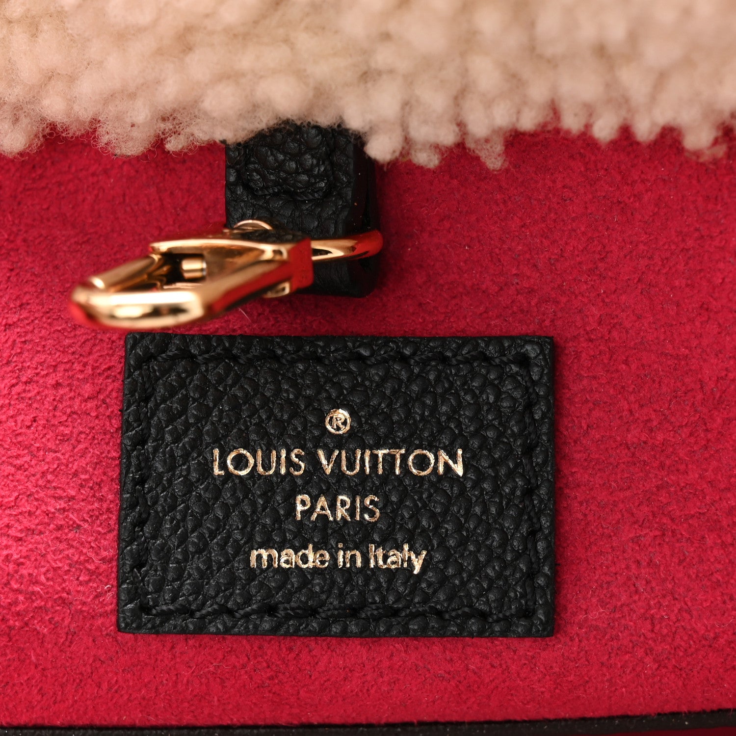 Louis Vuitton Calfskin Monogram Teddy Neverfull MM Black 12 of 21