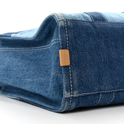 Marc Jacobs Denim Canvas Medium The Tote Bag Blue 9 of 11