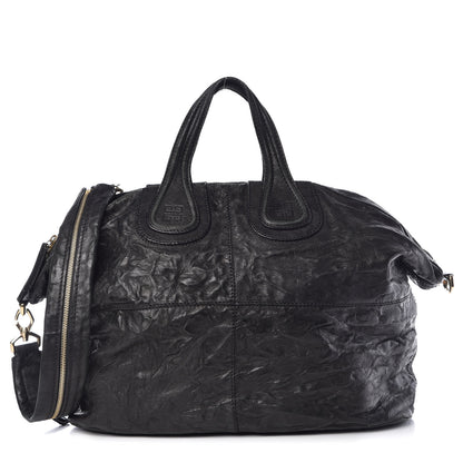 Givenchy Tumbled Sheepskin Large Nightingale Black 1 of 10