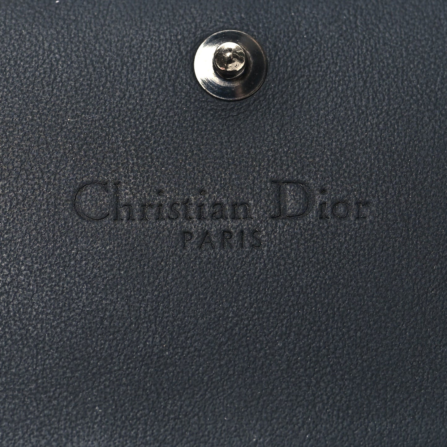 Lambskin Cannage Mini Lady Dior Wallet Black