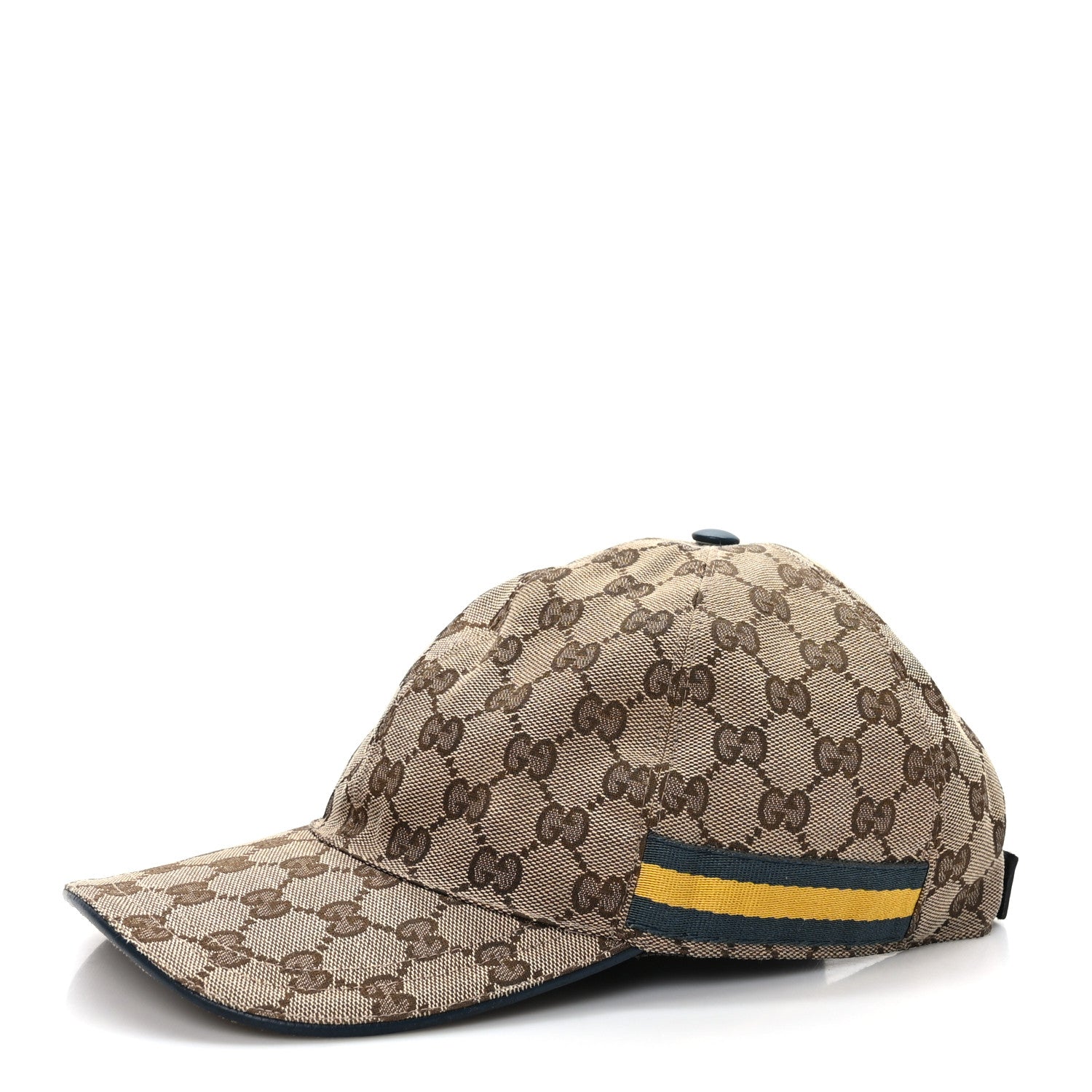Gucci Monogram Web Baseball Hat M Beige 1 of 7