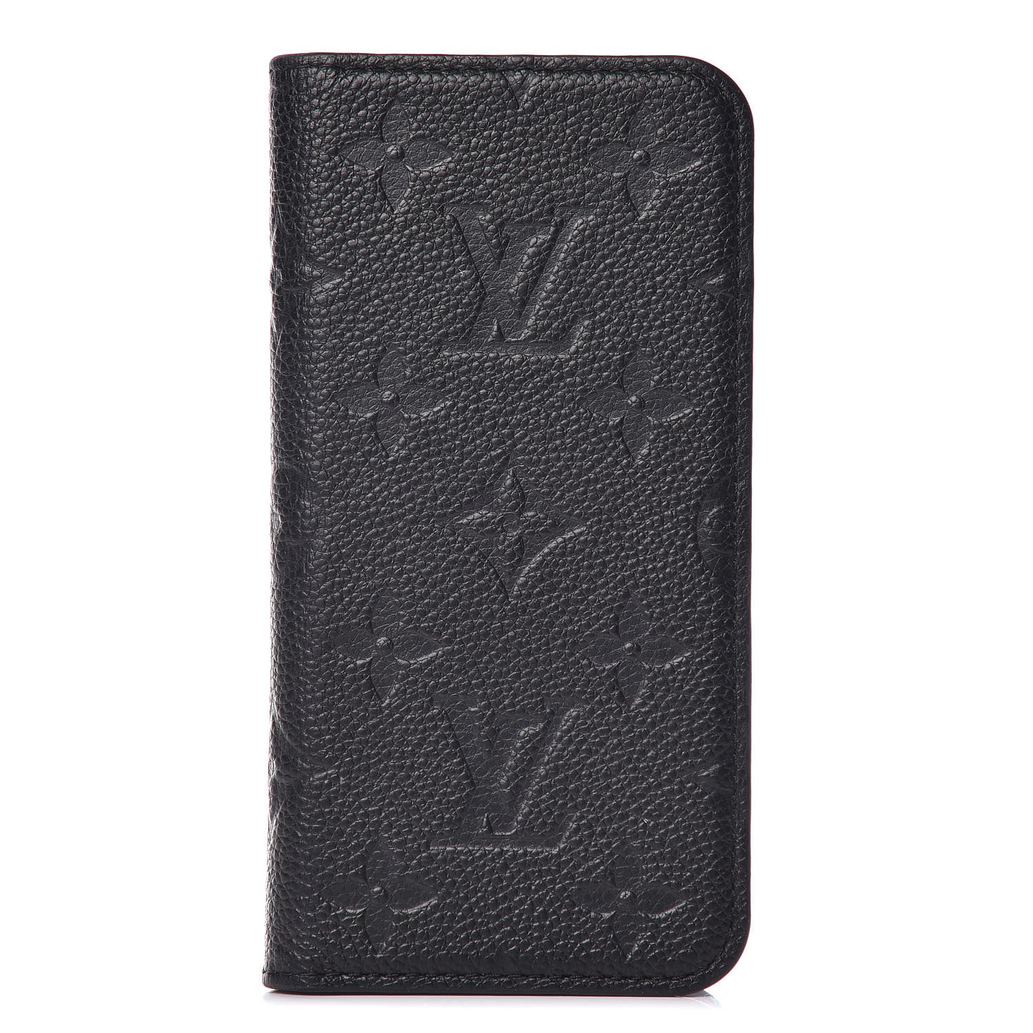 Louis Vuitton Empreinte iPhone X/XS Folio Case Black 1 of 11
