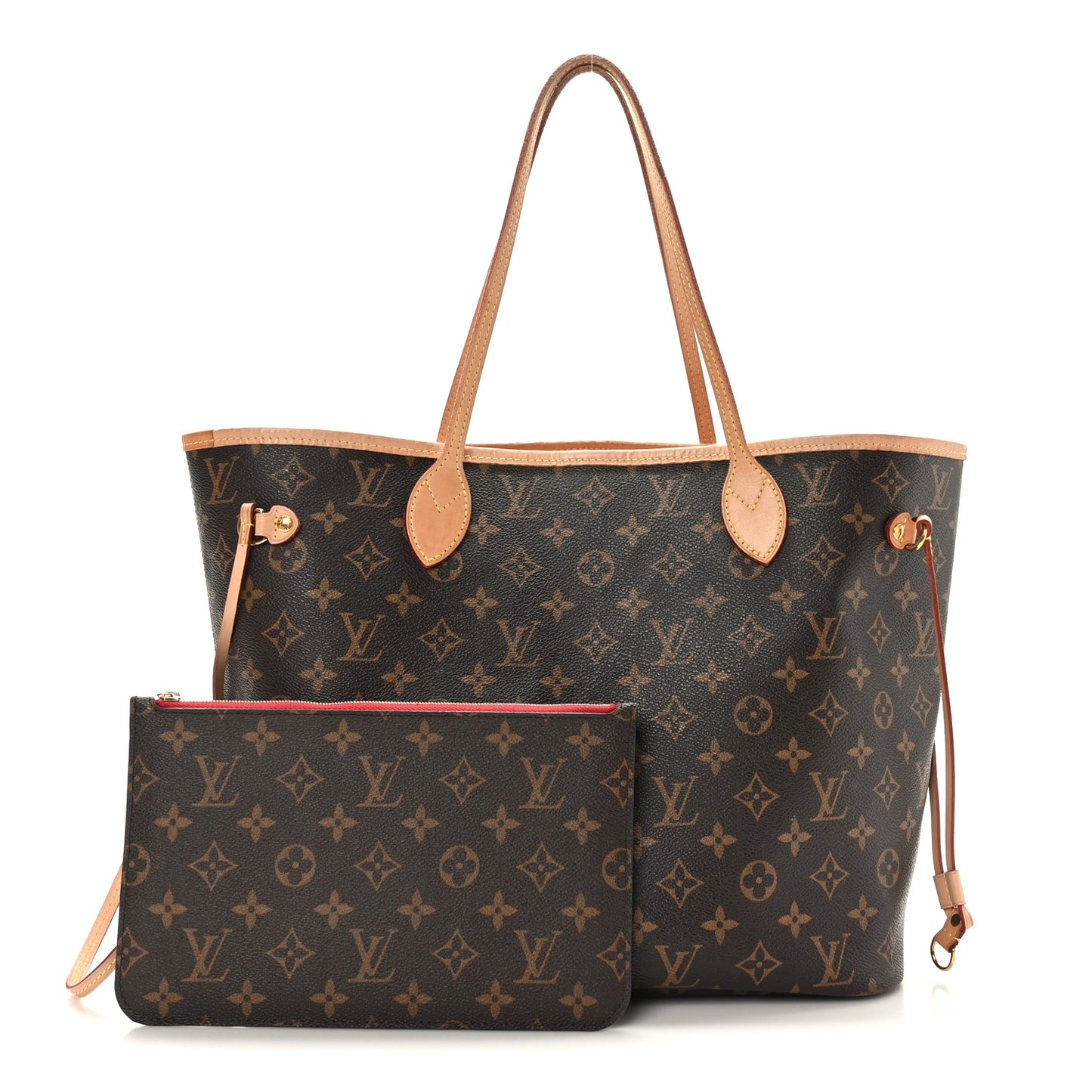 Monogram Neo Neverfull MM Cherry