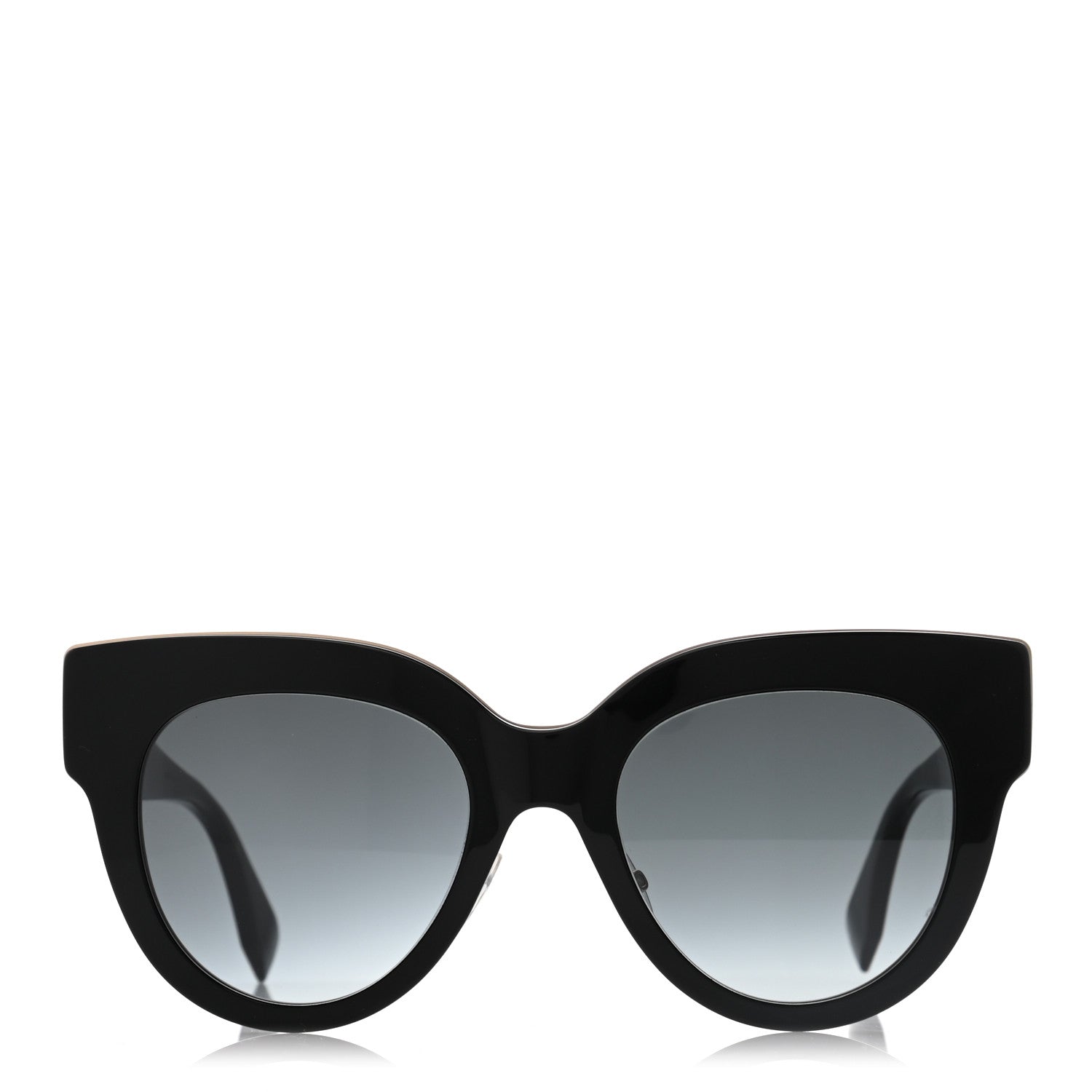 Fendi Acetate F is Fendi Cat Eye Sunglasses FF 0360/G/S Black 2 of 7