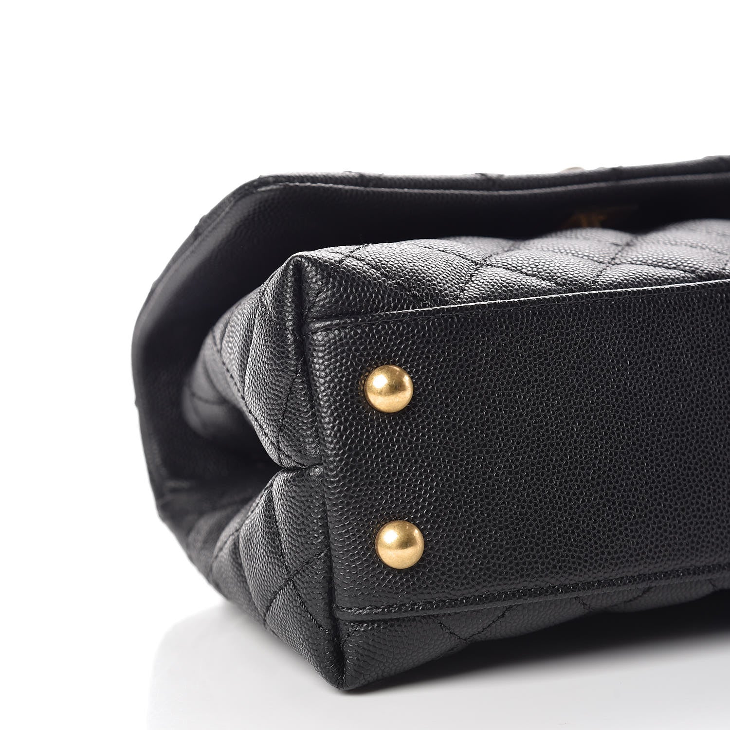 Chanel Caviar Quilted Mini Coco Handle Flap Black 9 of 10