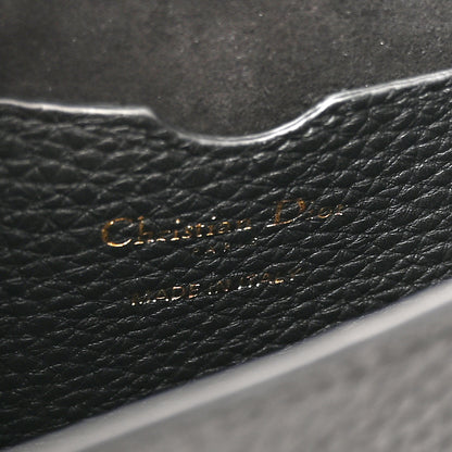 Christian Dior Grained Calfskin Medium Bobby Flap Black 6 of 11