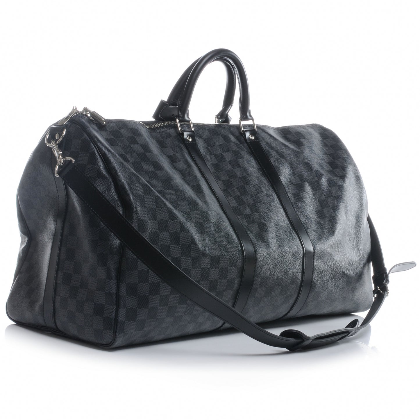 Damier Graphite Keepall Bandouliere 55