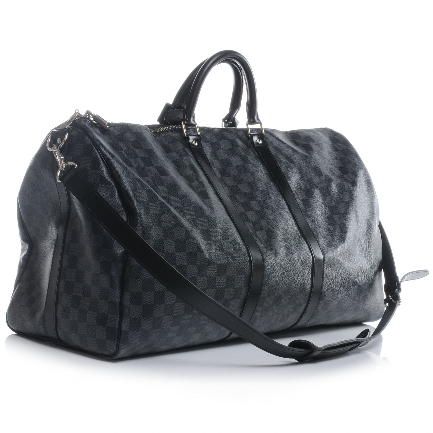 Louis Vuitton Damier Graphite Keepall Bandouliere 55 3 of 7