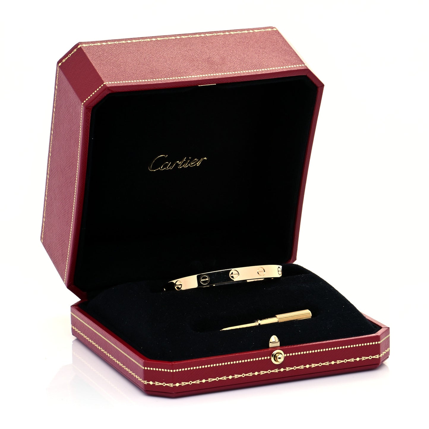 18K Yellow Gold LOVE Bracelet 16