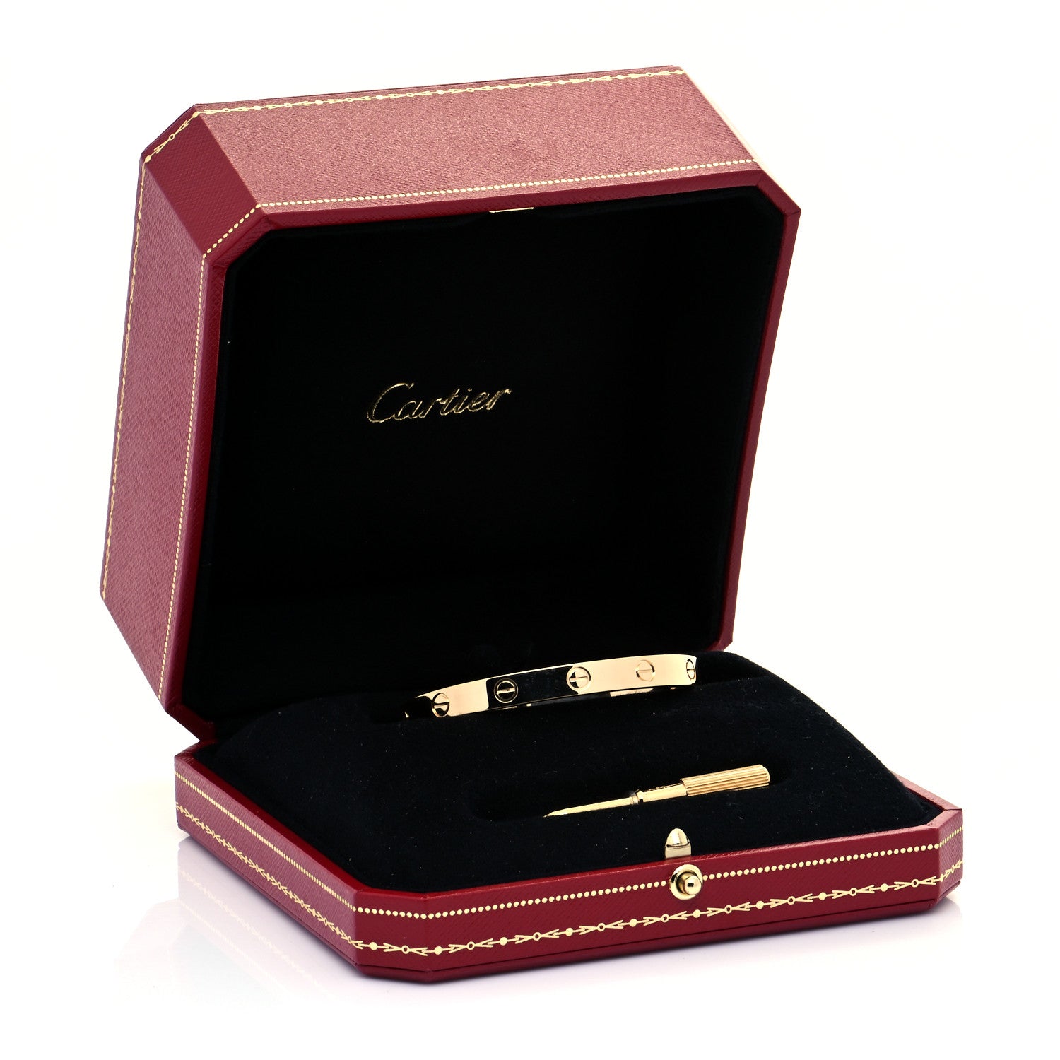 Cartier 18K Yellow Gold LOVE Bracelet 16 9 of 9
