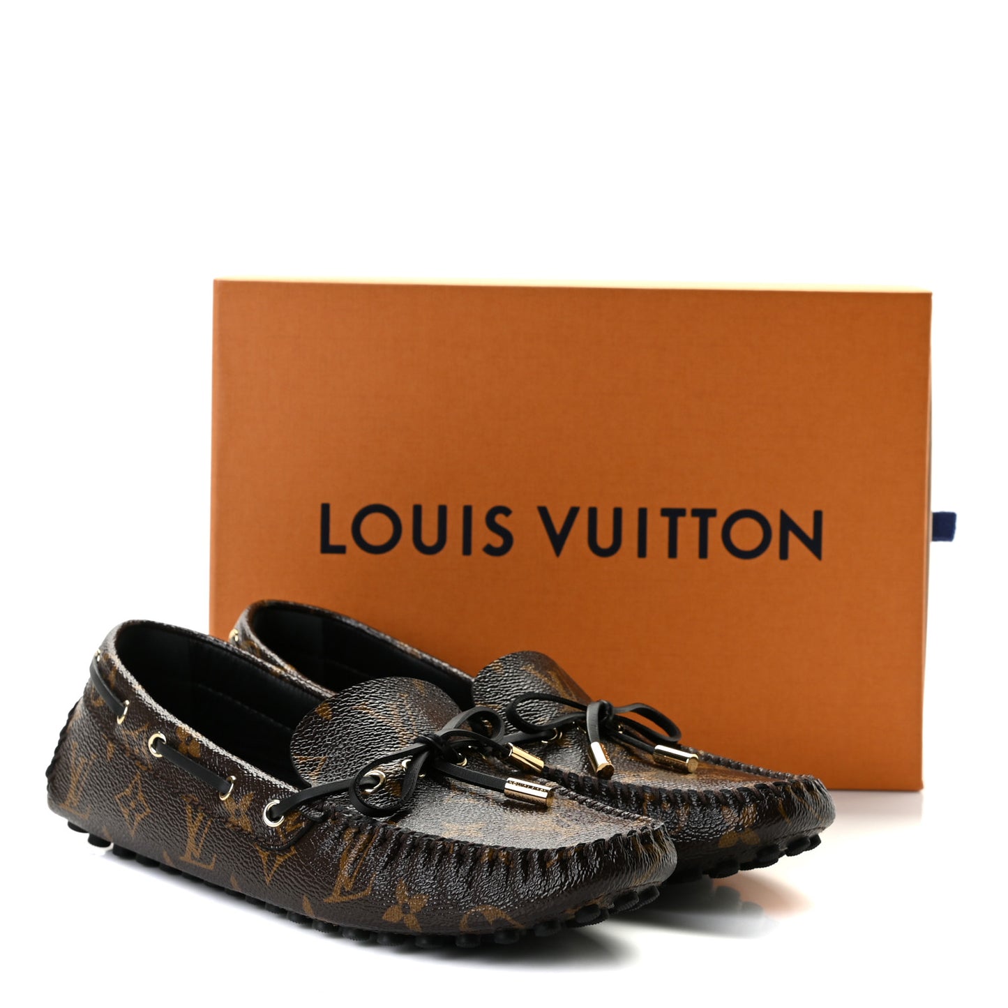 Patent Monogram Gloria Loafers 39.5