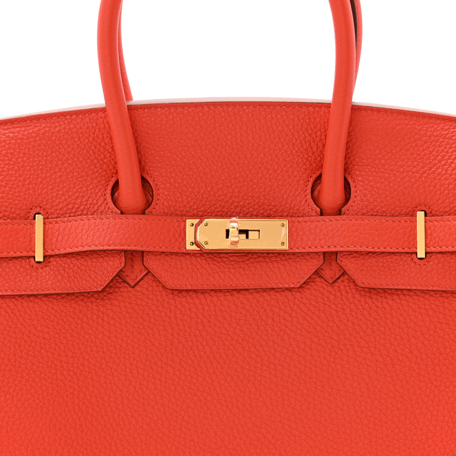 Hermes Togo BIRKIN 35 Capucine 7 of 11