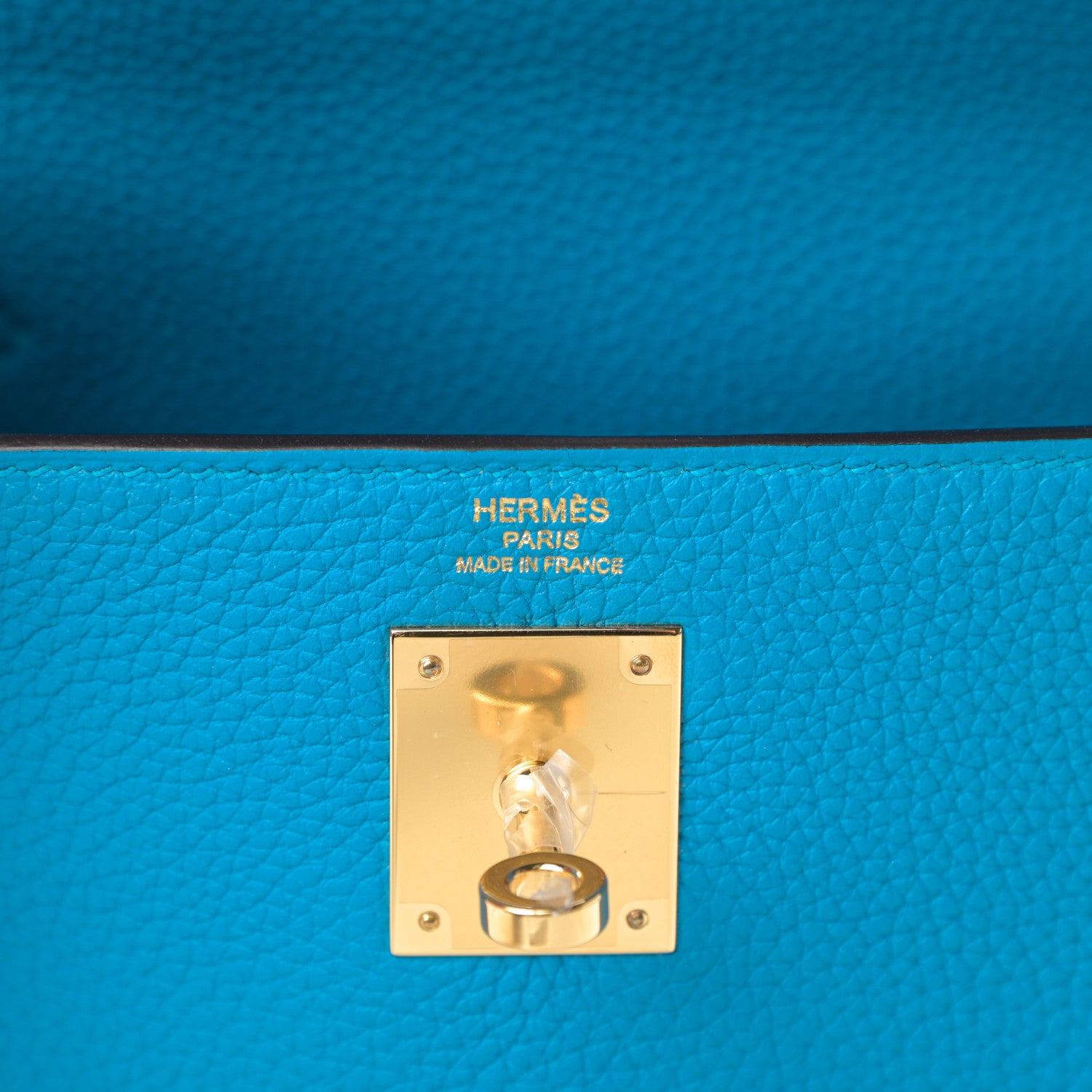 Hermes Togo Kelly Retourne 28 Bleu Zanzibar 6 of 11