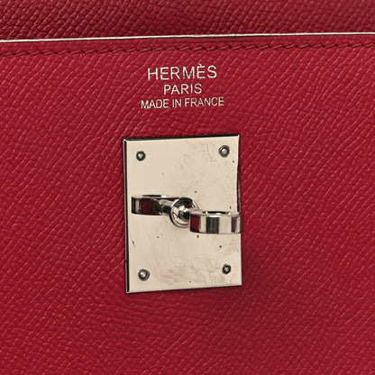 Hermes Epsom Kelly Sellier 35 Rubis 6 of 13