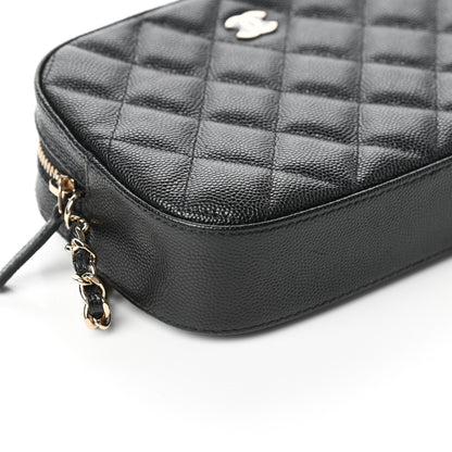 Chanel Caviar Quilted Vanity With Chain Black 8 of 9