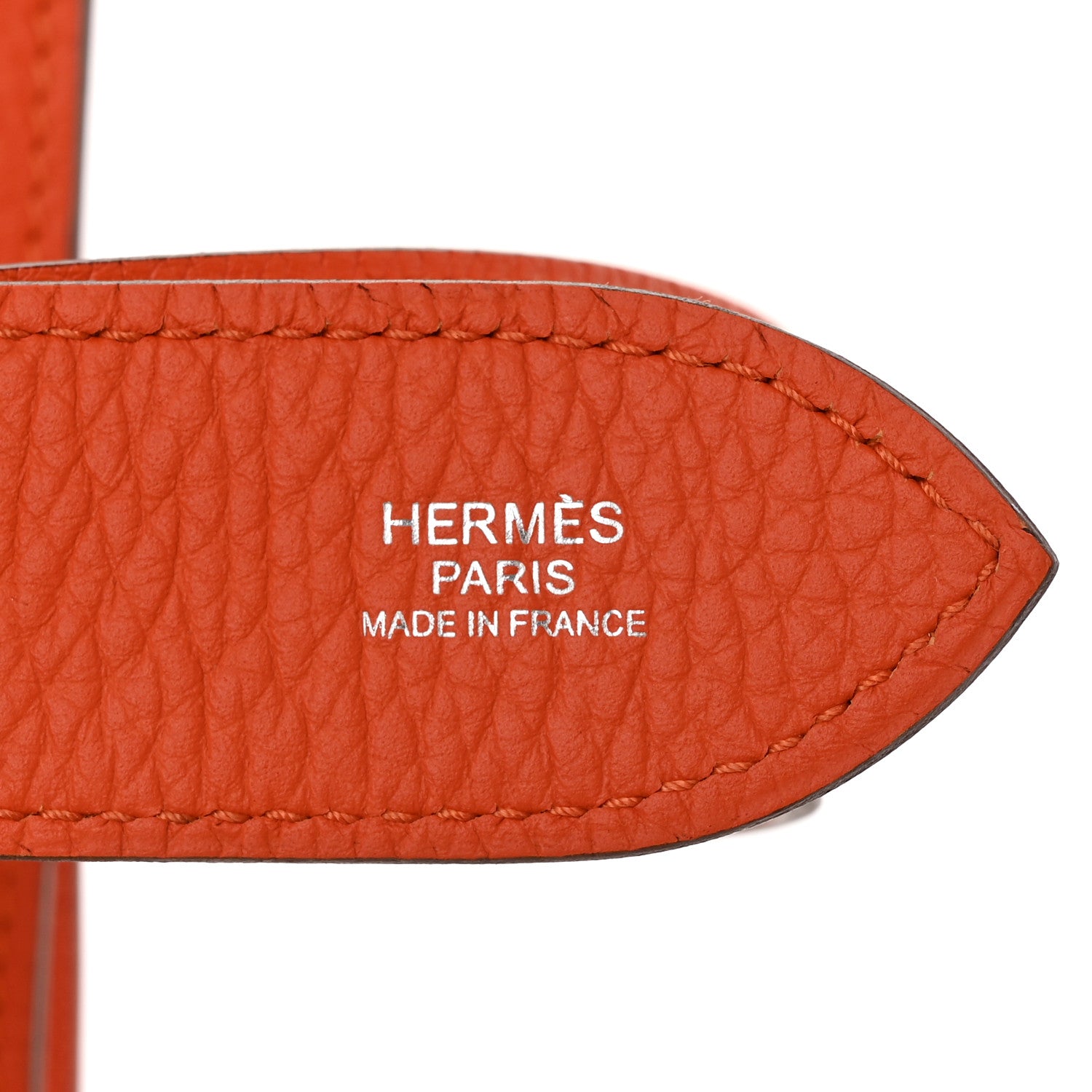Hermes Taurillon Clemence Jypsiere 31 Orange Poppy 10 of 12