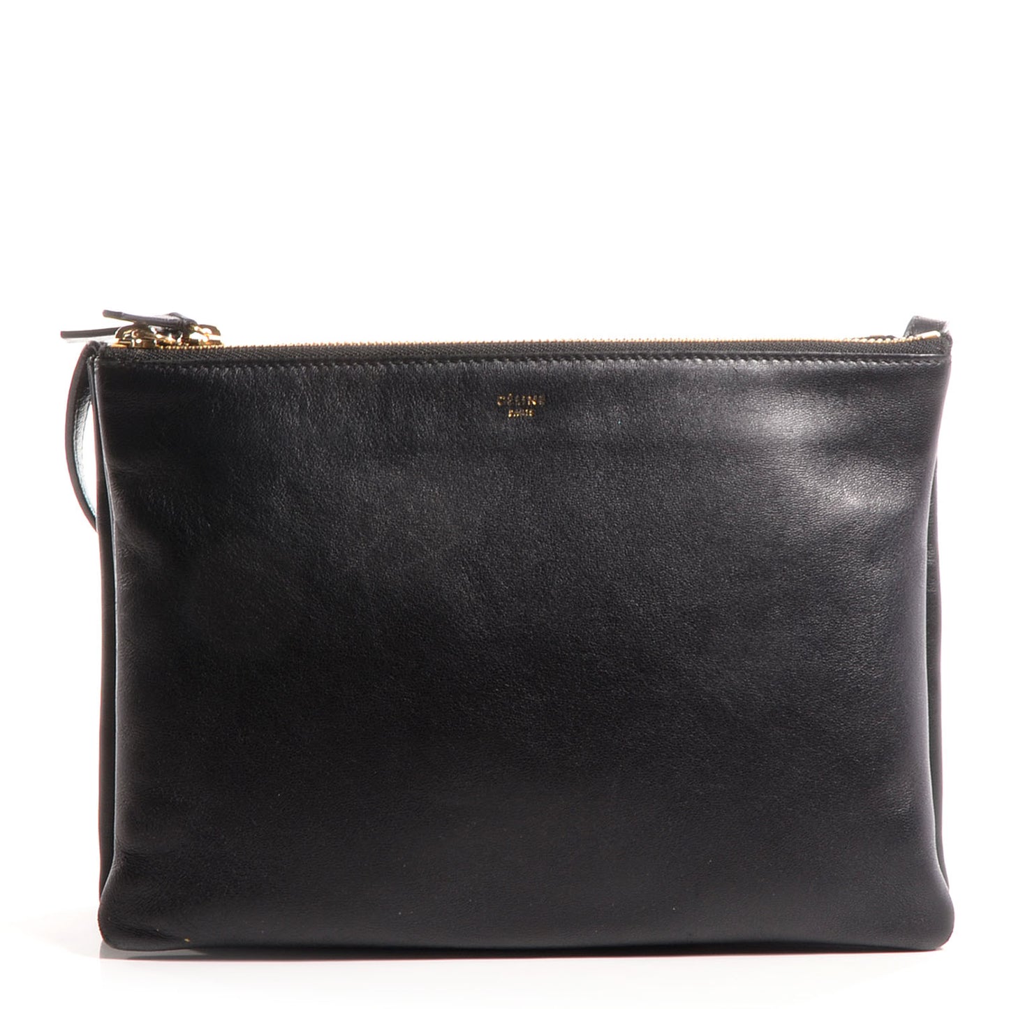 Lambskin Large Trio Crossbody Bag Black