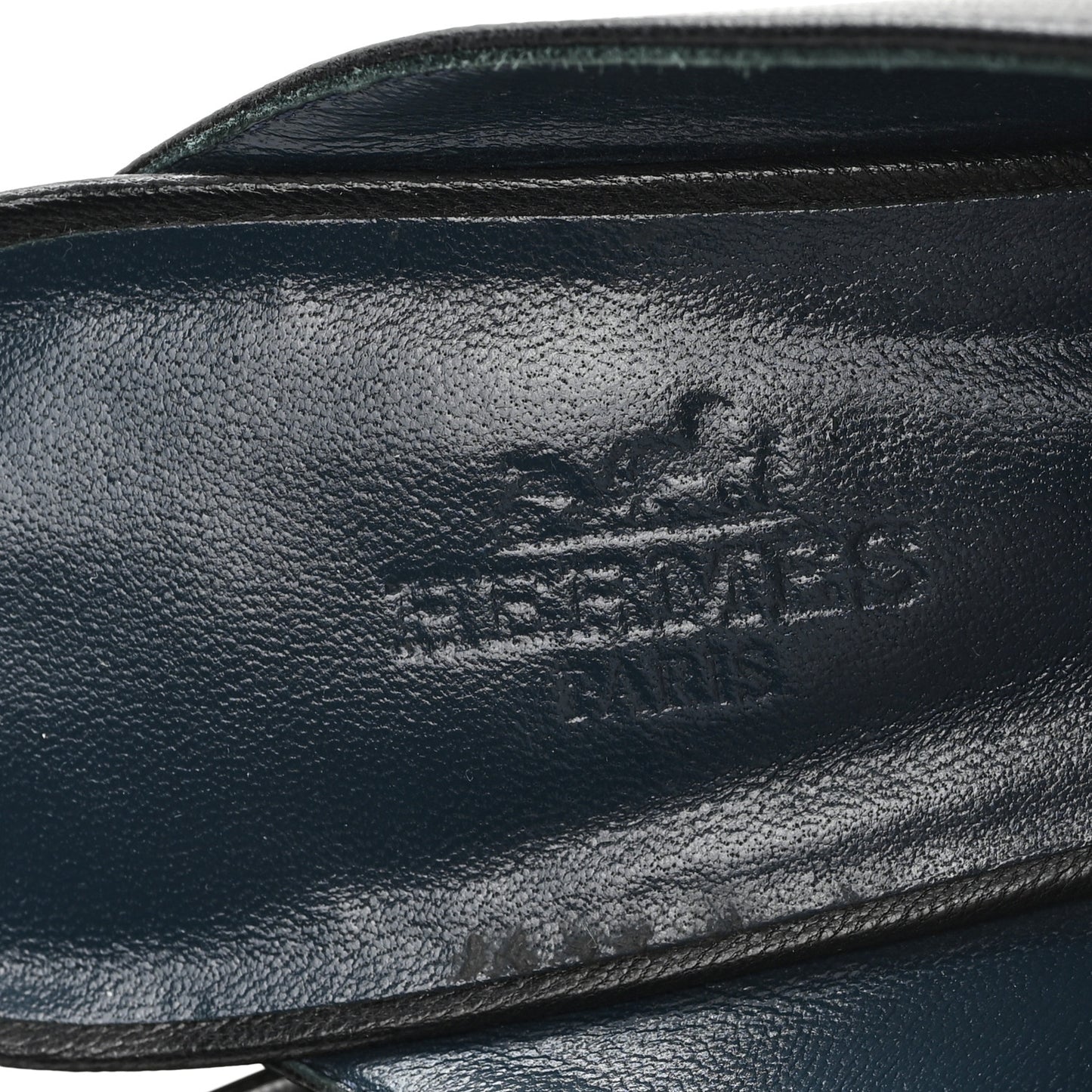 Goatskin Paradis Mules 37.5 Black
