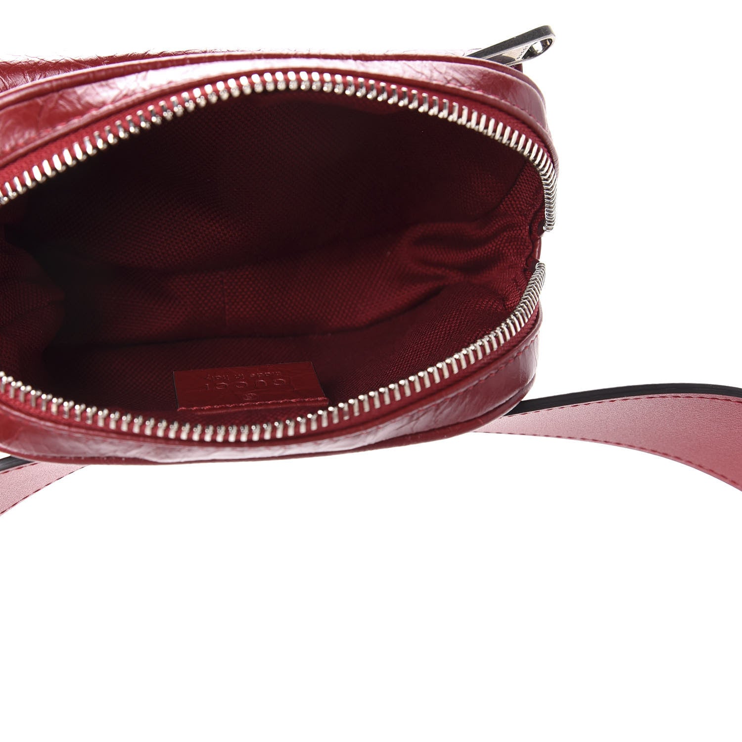Gucci Fluffy Calfskin Mini Morpheus Belt Bag 90 36 Red 5 of 12