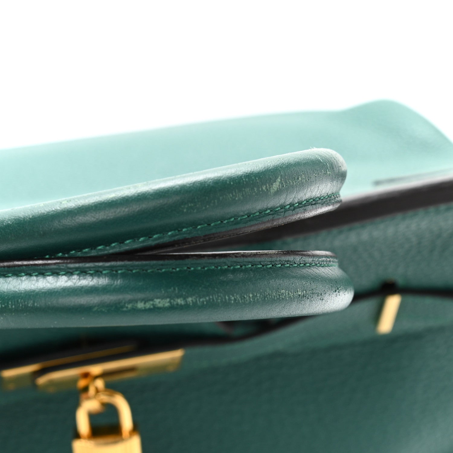 Hermes Togo Birkin 35 Malachite 21 of 23