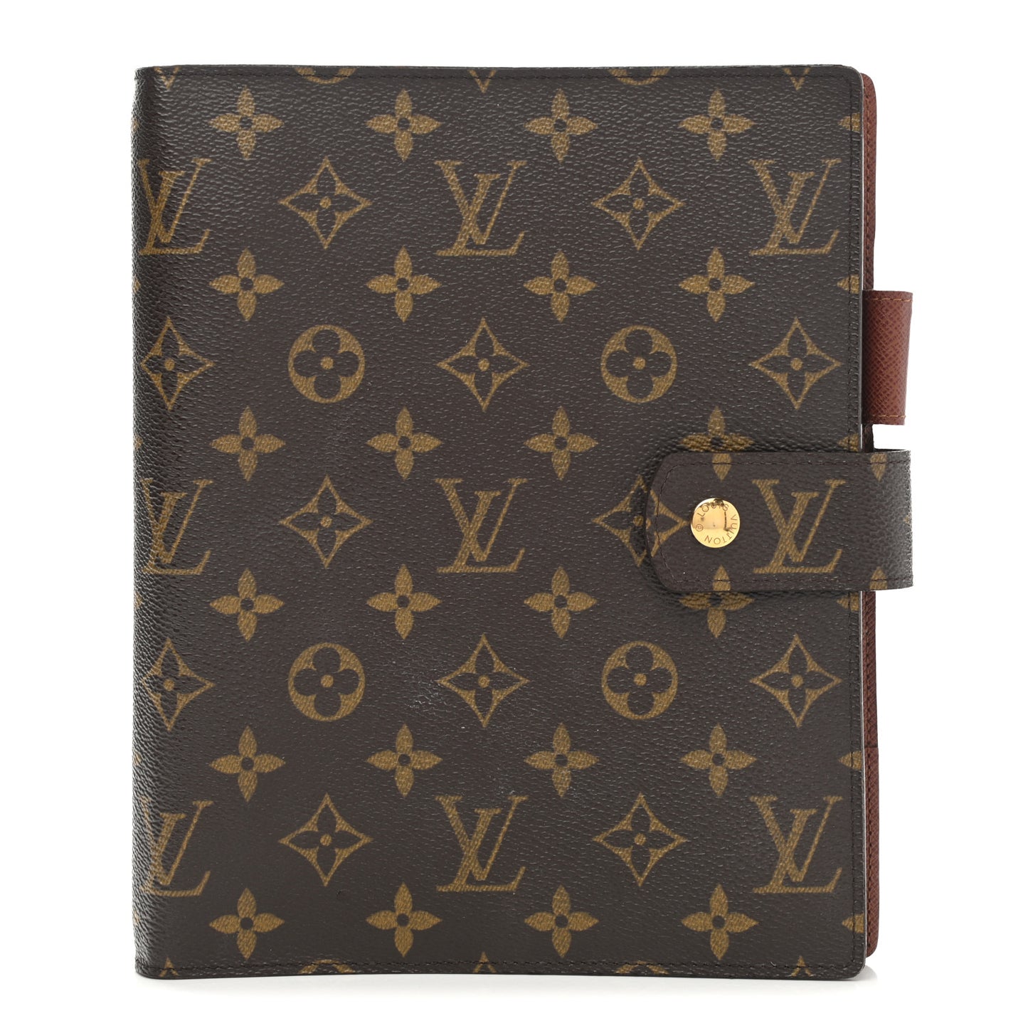 Monogram Large Ring Agenda Cover