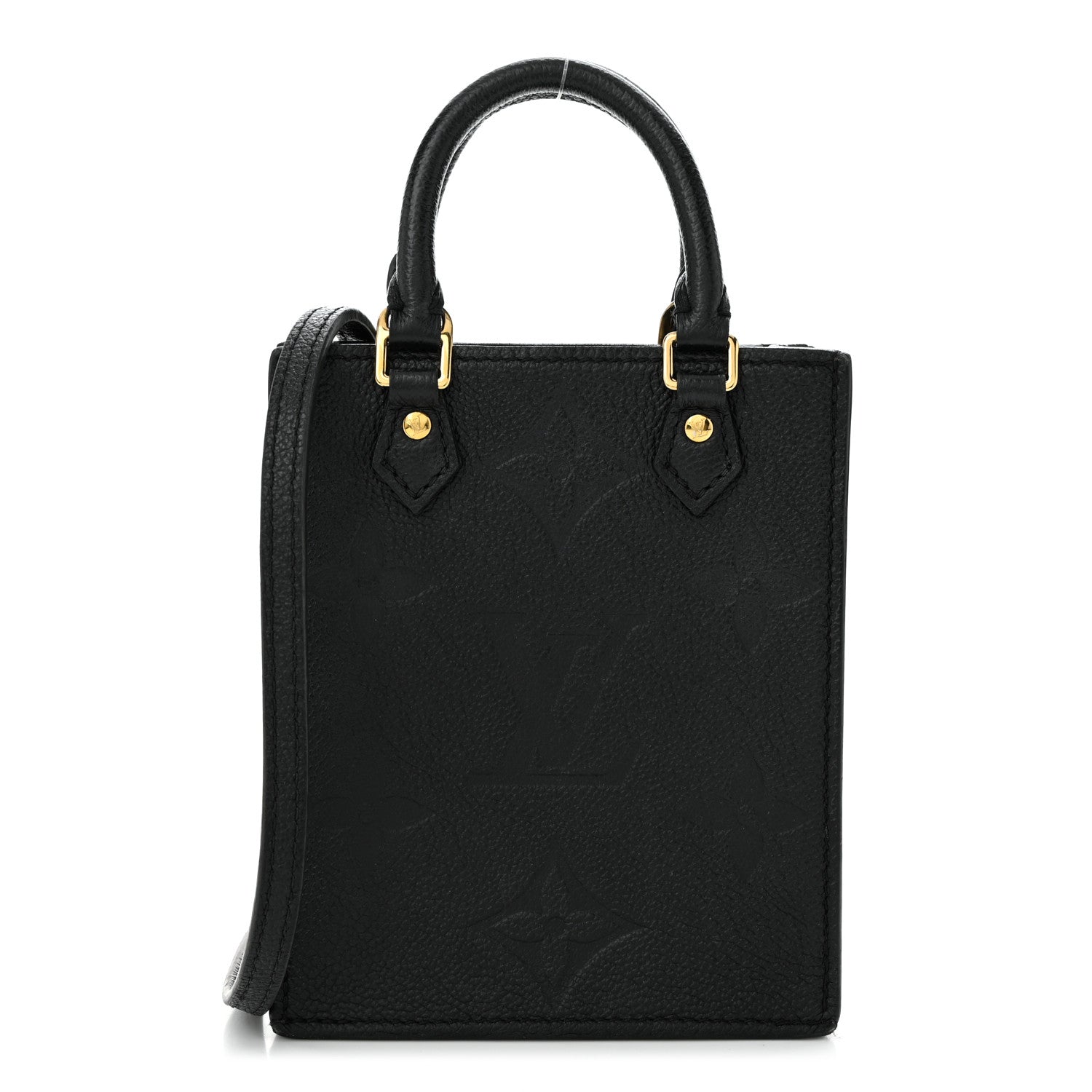 Louis Vuitton Empreinte Monogram Giant Petit Sac Plat Black 1 of 10