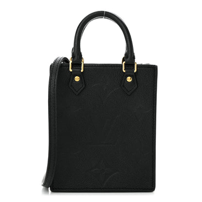 Louis Vuitton Empreinte Monogram Giant Petit Sac Plat Black 1 of 10