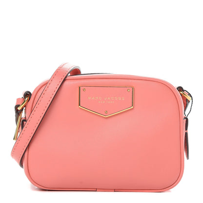 Marc Jacobs Calfskin Voyager Square Crossbody Conch 1 of 10